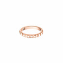 Belle Vante Clou de Paris Pink Gold Wedding Band