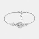 Belle Vante Medium White Gold Diamond Bracelet
