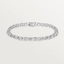 Belle Vante Essential Lines Bracelet Emerald-Cut Diamonds Platinum