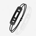Move Titanium Diamond Cord Bracelet Large 0.44ct