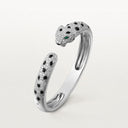 Belle Vante Panthère Bracelet Medium Semi-Paved White Gold Diamonds