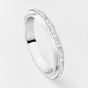 Belle Vante Medium Rhodium Finish White Gold Decor Palace Ring