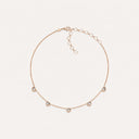 My Happy Hearts Necklace Belle Vante Ethical Rose Gold Diamonds