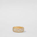 Belle Vante Coco Crush Mini Ring 18K Beige Gold Diamonds