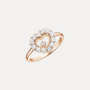 Happy Diamonds Icons Ring Belle Vante Ethical Rose Gold Diamonds