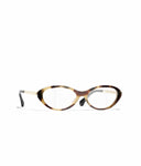 Belle Vante Oval Eyeglasses Acetate & Metal Tortoise