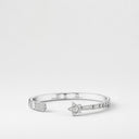 Belle Vante Comète Chevron Bracelet 18K White Gold Diamonds