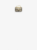 Belle Vante Mini 2.55 Handbag Lambskin & Gold-Tone Metal Black & Golden