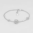 Belle Vante Medium White Gold Diamond Bracelet