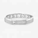 Moderniste Pavé Diamond Bracelet Extra-Large Model White Gold 2.2ct