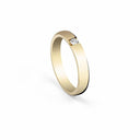 Belle Vante Yellow Gold and Diamond Wedding Band 3.50 mm
