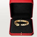 Belle Vante Panthère Medium Bracelet Yellow Gold Tsavorite Onyx