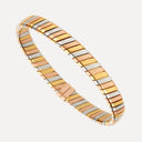 Tubogas Bracelet Belle Vante Ethical 18 kt Yellow White Rose Gold