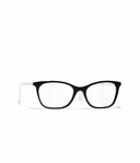 Belle Vante Rectangle Eyeglasses Acetate Black & White