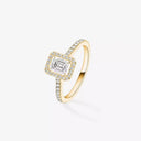 Joy Emerald-Cut Solitaire Ring Medium Model 14509-YG