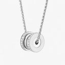 B.zero1 Necklace Belle Vante Ethical White Gold Pavé Diamonds
