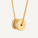 B.zero1 Necklace Belle Vante Ethical Yellow Gold Diamond