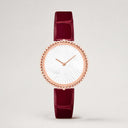 Belle Vante Perlée Watch 30 mm in 18K Rose Gold with Mother-of-Pearl