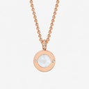 Bvlgari Bvlgari Necklace Belle Vante Ethical Rose Gold Diamonds Mother-of-Pearl Onyx