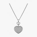Happy Hearts Pendant Belle Vante Ethical White Gold Diamonds