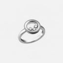 Happy Diamonds Icons Ring Ethical White Gold Diamonds