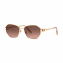 Happy Diamonds Shiny Rose Gold Sunglasses Belle Vante
