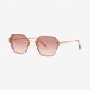 Red Carpet Sunglasses Shiny Copper Gold