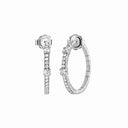 Belle Vante White Gold and Diamond Earrings 0.65 Carats