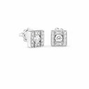 Belle Vante White Gold and Diamond Earrings 0.30 Carats