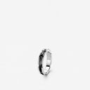 Belle Vante Ultra Ring Small 18K White Gold Black Ceramic