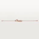 Belle Vante Panthère Bracelet on a Chain Diamonds Rose Gold