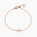 Belle Vante 18 Karat Rose Gold Pyramid Bracelet