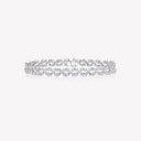 Belle Vante Classic Butterfly Diamond Bracelet in White Gold
