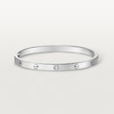 Belle Vante LOVE Bracelet Medium Model White Gold 4.8mm
