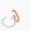 Belle Vante Cleo Lotus Gold Pyramid Ear Cuff Rose Gold
