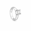 Belle Vante Platinum and Diamond Solitaire Ring