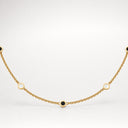Bvlgari Bvlgari Necklace Belle Vante Ethical Yellow Gold Mother-of-Pearl Onyx