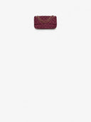 Belle Vante Maxi Flap Bag Suede Calfskin & Gold-Tone Metal