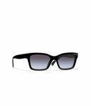 Belle Vante Square Sunglasses Acetate Black