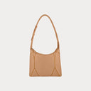 Diamond Shoulder Bag Belle Vante Ethical Camel Grained Calfskin