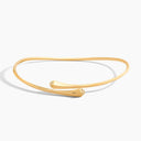 Belle Vante Cleo Gold Midi Choker with Diamond Pyramids Yellow Gold