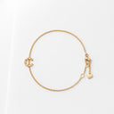 Belle Vante Coco Chain Bracelet 18K Beige Gold
