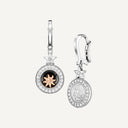 Happy Diamonds Sun Moon and Stars Earrings Ethical White Gold