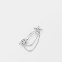 Belle Vante Comète 1932 Single Earcuff 18K White Gold Diamonds