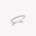 Belle Vante Round Diamond Wedding Band in White Gold