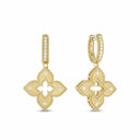 Belle Vante Venetian Princess Earrings in 18kt Gold with Diamonds