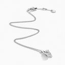 Belle Vante Cleo Full Diamond Huggie Pendant White Gold Diamond