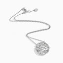 Belle Vante Avenues Luxe Chain Necklace White Gold Diamond