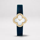 Belle Vante Alhambra Watch Small Model with Diamonds and Mother-of-Pearl