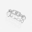 So Move Max Pavé Three-Finger Diamond Ring Model 14242-WG